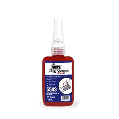 TEFLON LIQUIDE FORCE 50ML (🧴 Force 5543 - لاصق تيفلون سائل لتثبيت الأنابيب | Pipe Sealant 50ml)